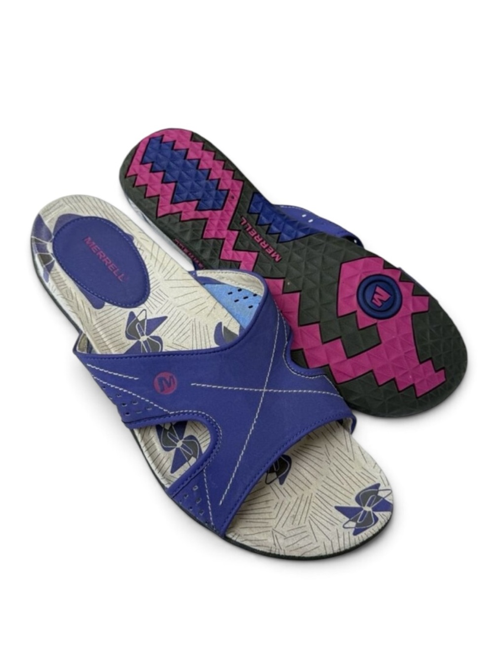 Merrell Lorelei Slide Ultra Marine Performance Wear Sandals Shoes Women’s 11